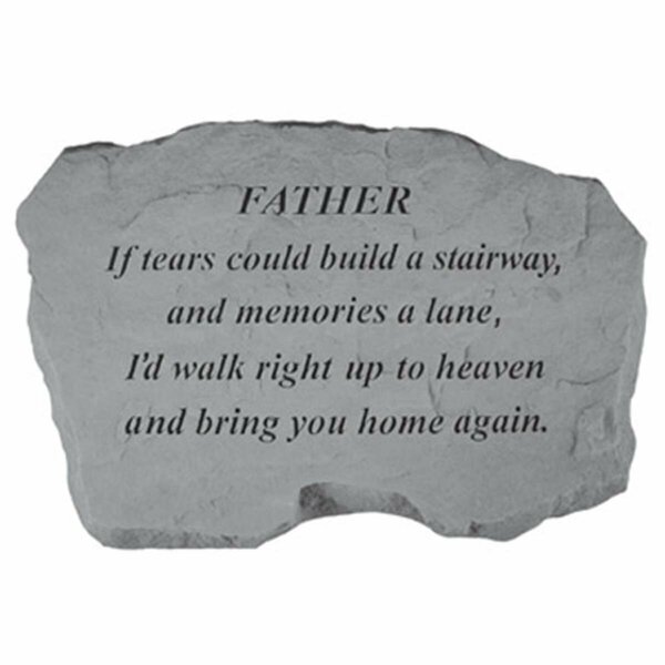 Kay Berry Father-If Tears Could Build A Stairway - Memorial - 16-in. x 10.5-in. x 1.5-in. KA313594